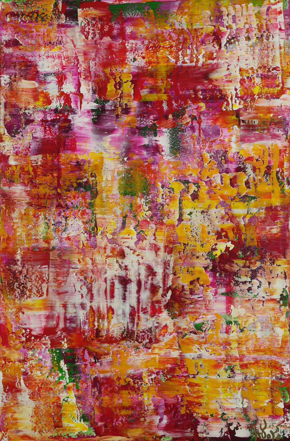 My idea of Summer (Long travel) Nestor Toro Original painting for sale