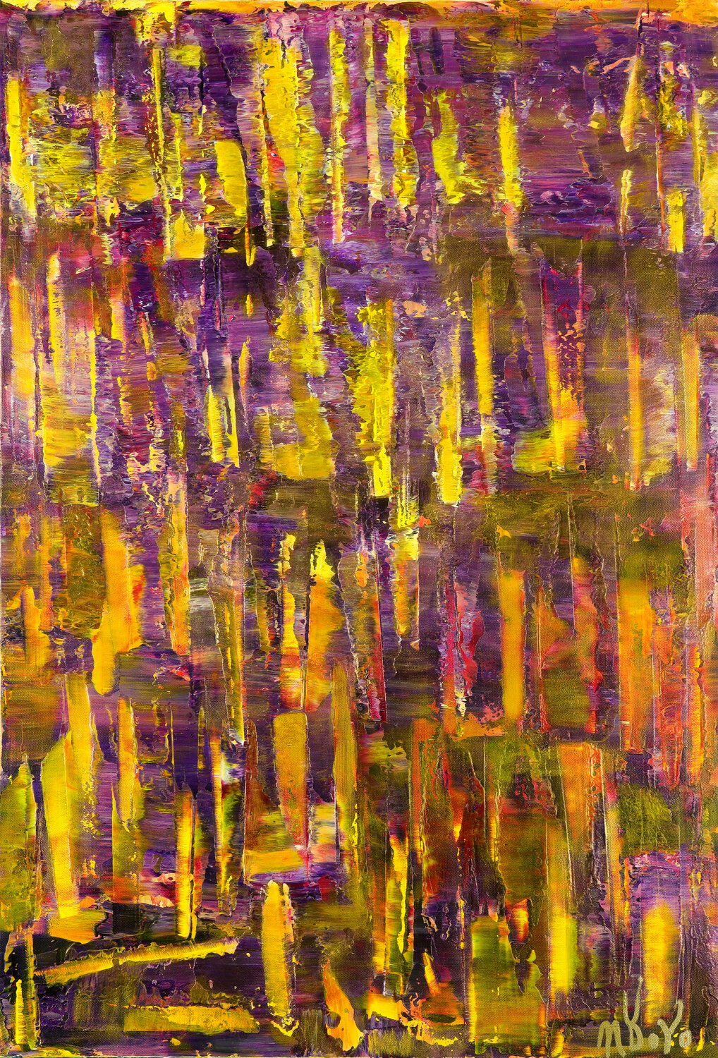 Reflections of Europe 4 Nestor Toro Original painting for sale
