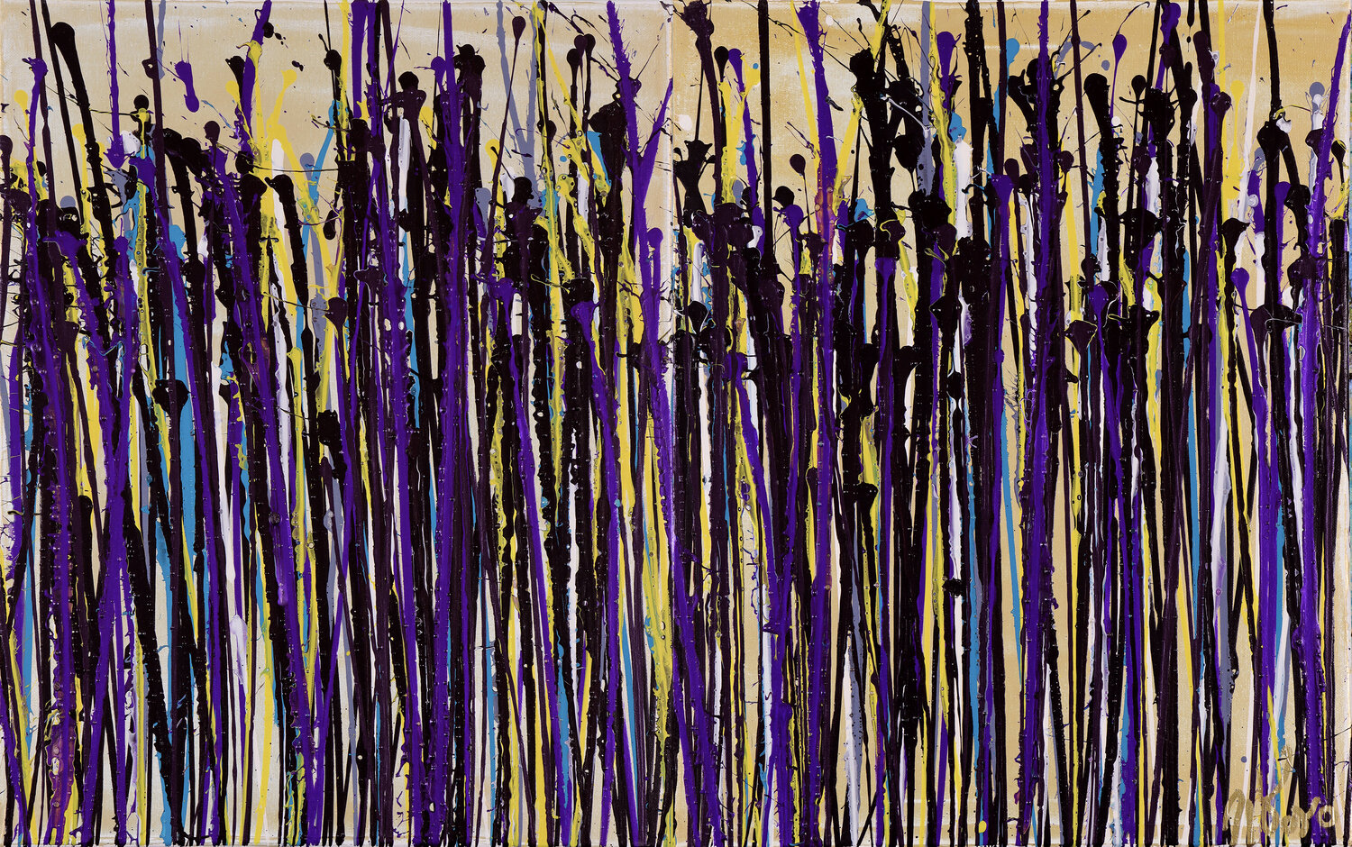 Future garden Nestor Toro Original painting for sale