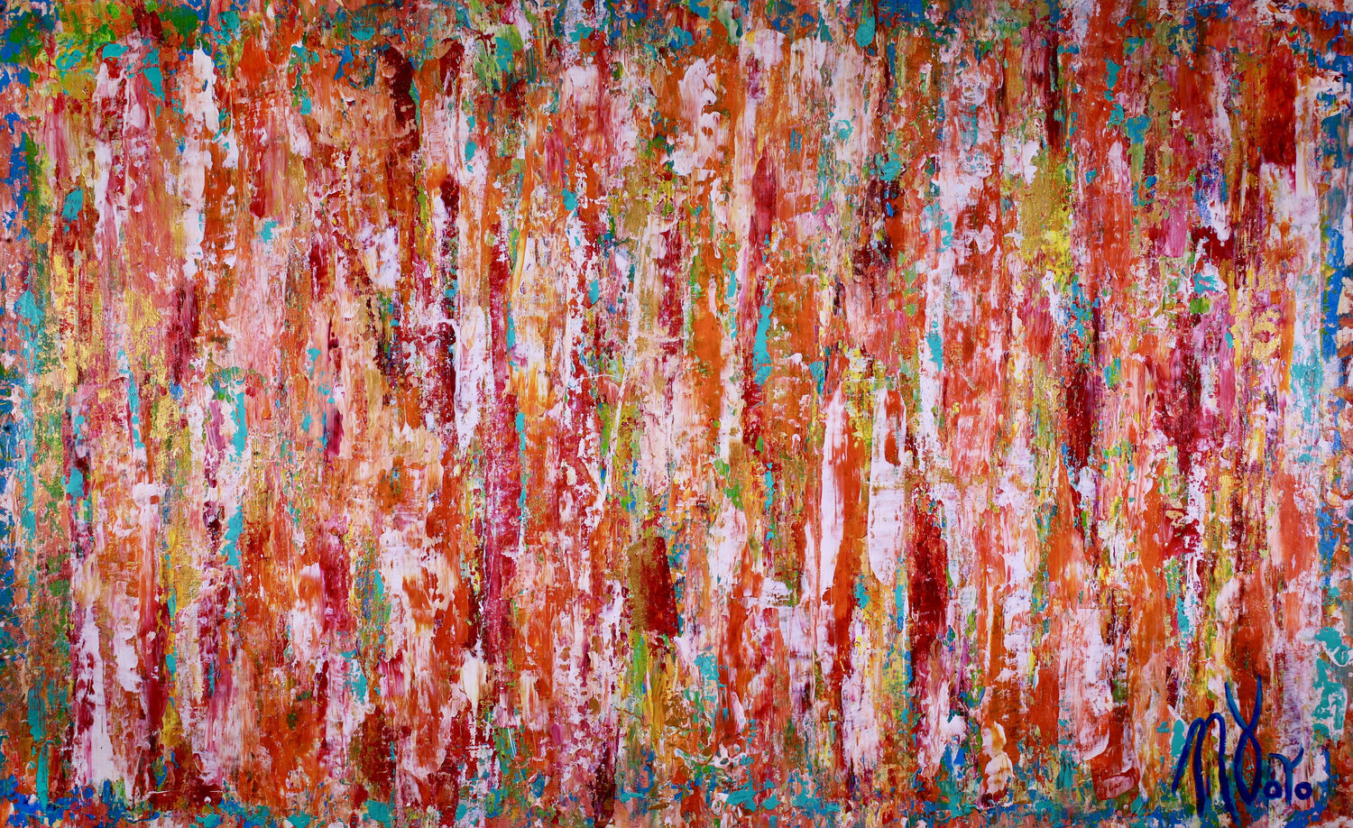 Echoes in paradise Nestor Toro Original painting for sale