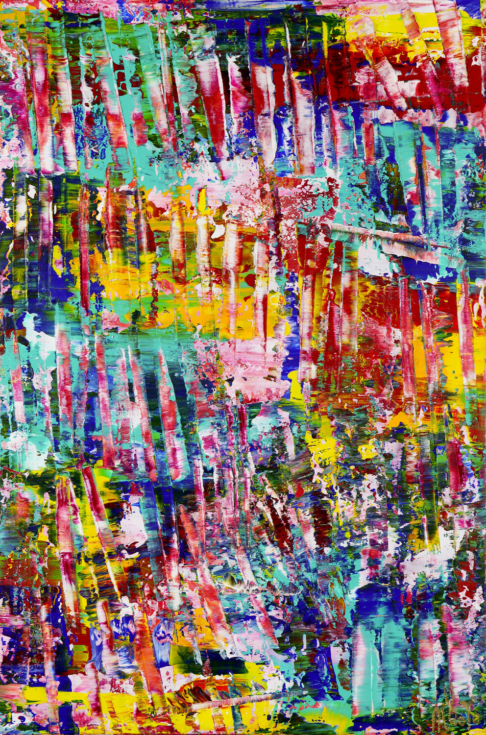 Summer parties Nestor Toro Original painting for sale