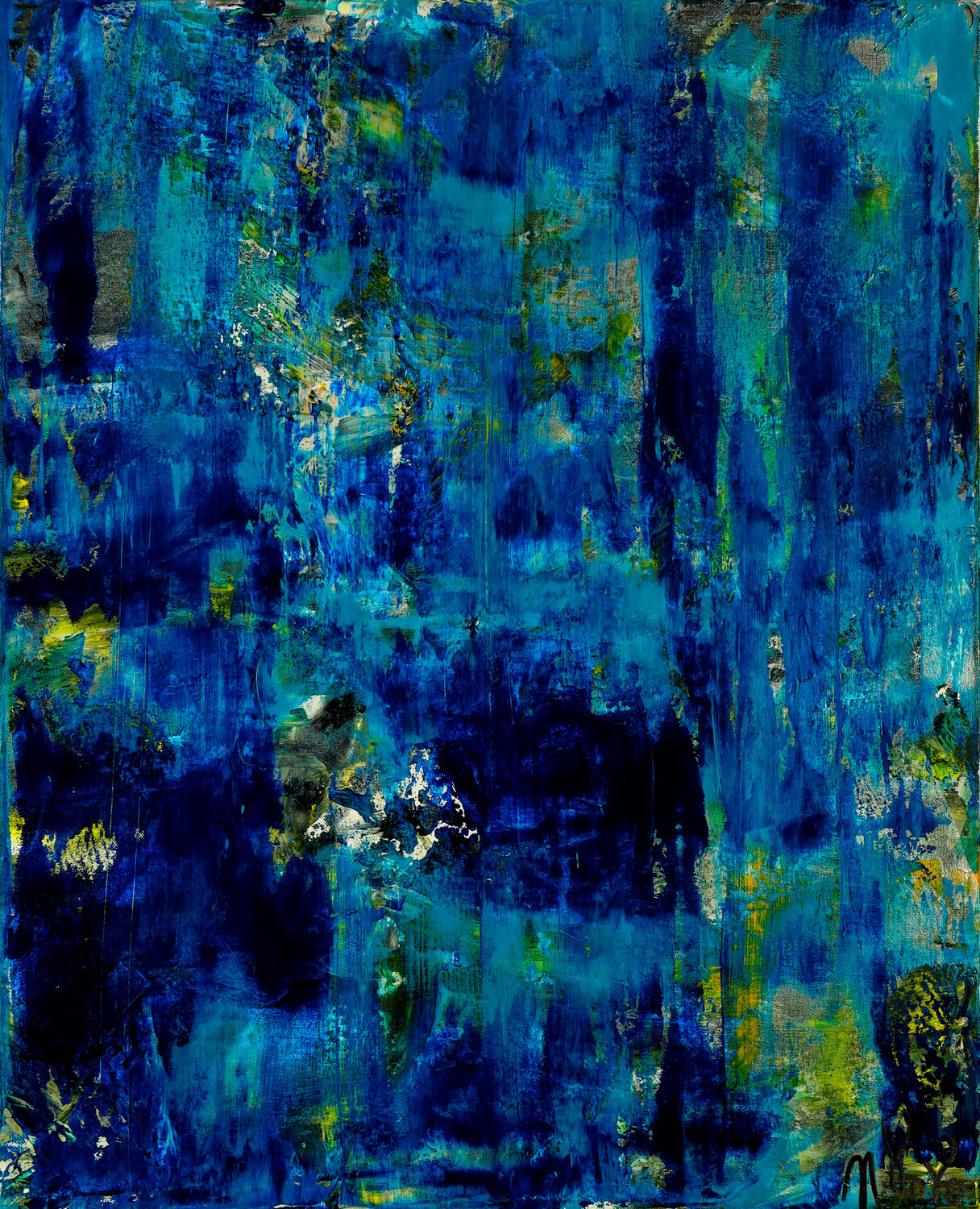 Imagination spectra 1 Nestor Toro Original painting for sale