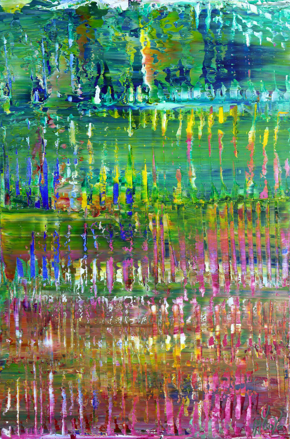 Illusion archive 1 Nestor Toro Original painting for sale