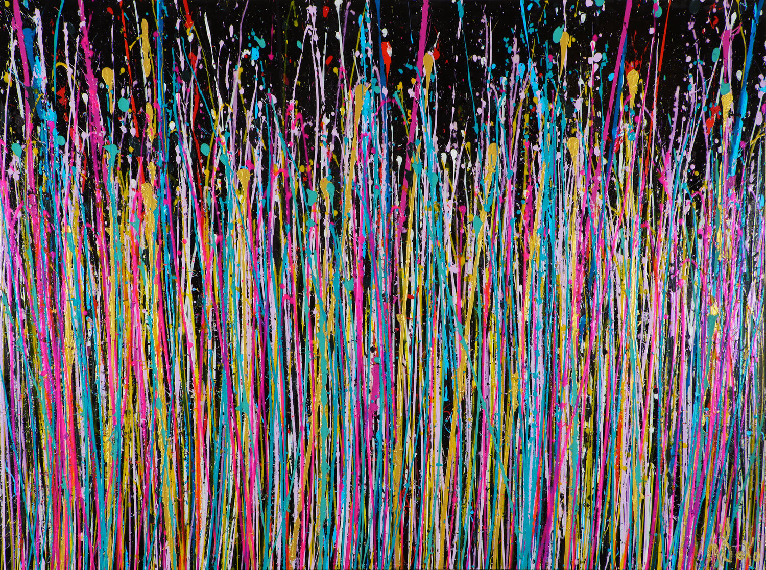 Black Nestor Toro Original painting for sale
