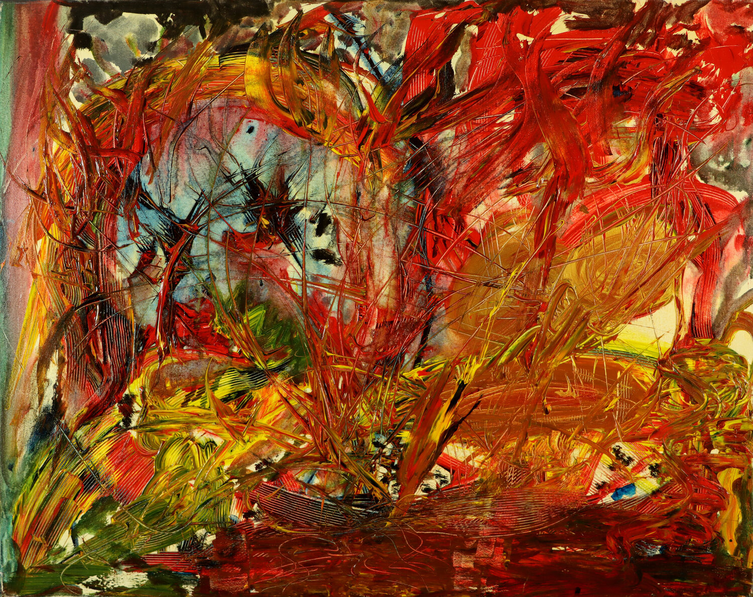 Dragon's Aquarium Nestor Toro Original painting for sale