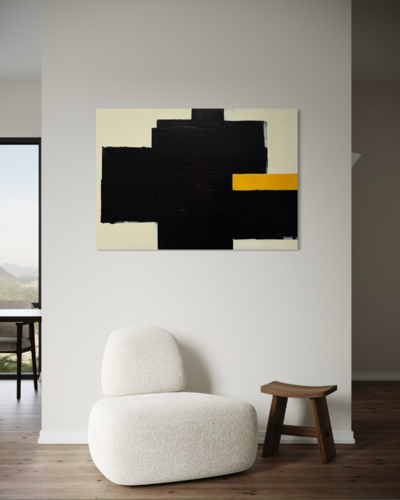 Geometries on edge N.2 by Anca Todrican, Painting for Sale on Select