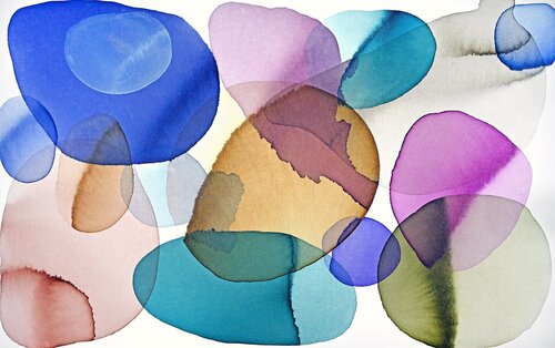 Fluid playground by Sumit Mehndiratta, Painting for Sale on Select