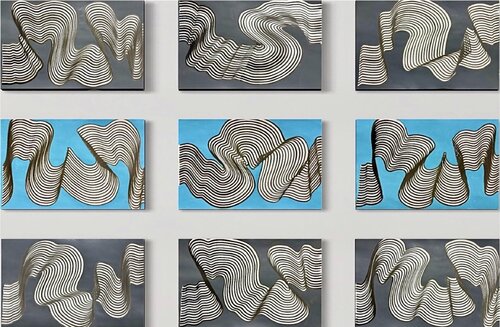 Ocean up close by Sumit Mehndiratta, Painting for Sale on Select