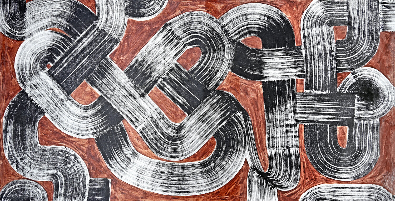 Composition No. 471 Sumit Mehndiratta Original painting for sale