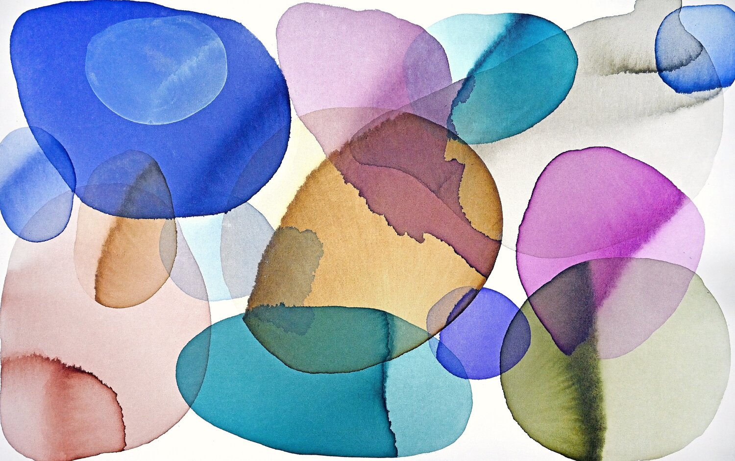Fluid playground Sumit Mehndiratta Original painting for sale