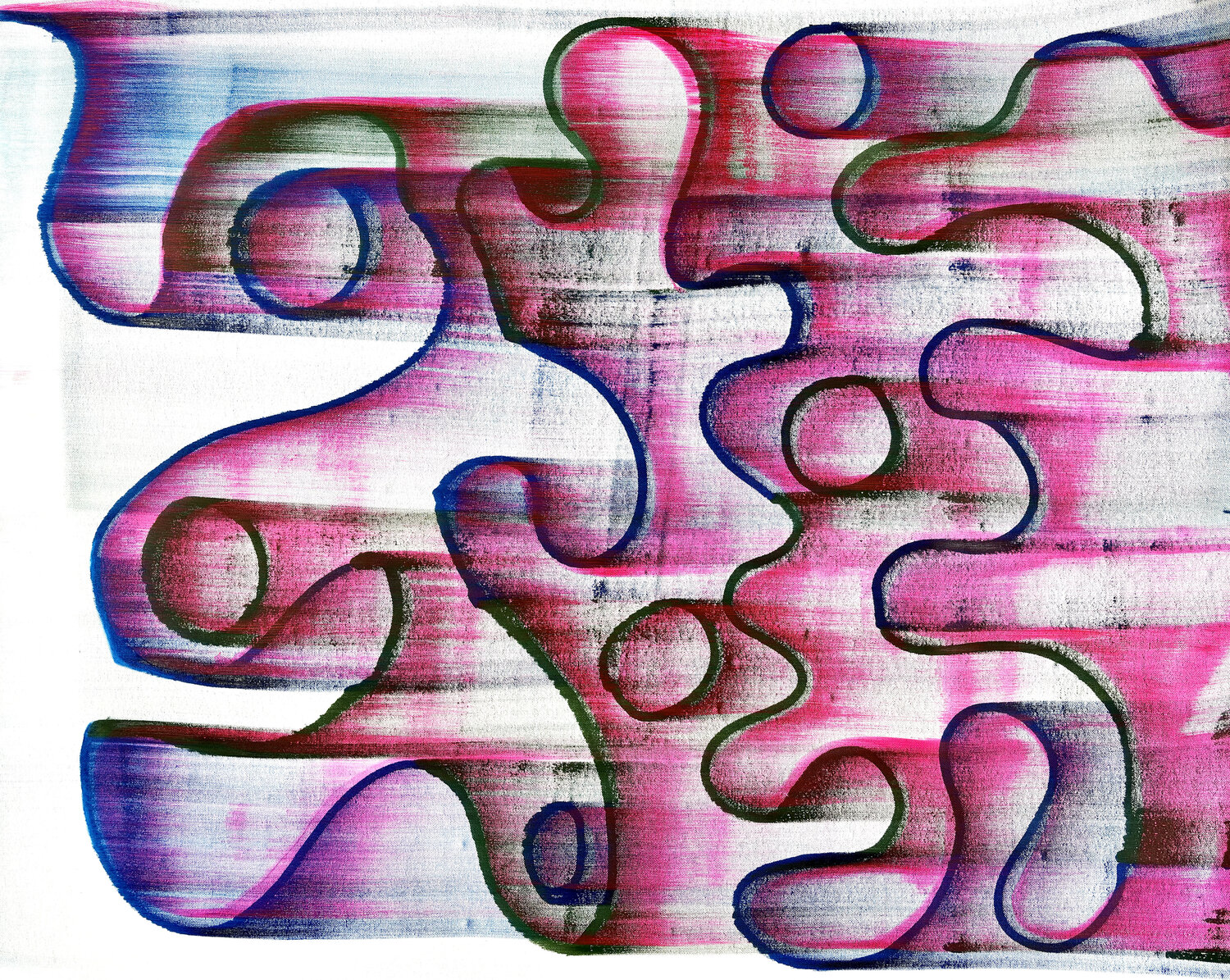 Calm florescence Sumit Mehndiratta Original painting for sale