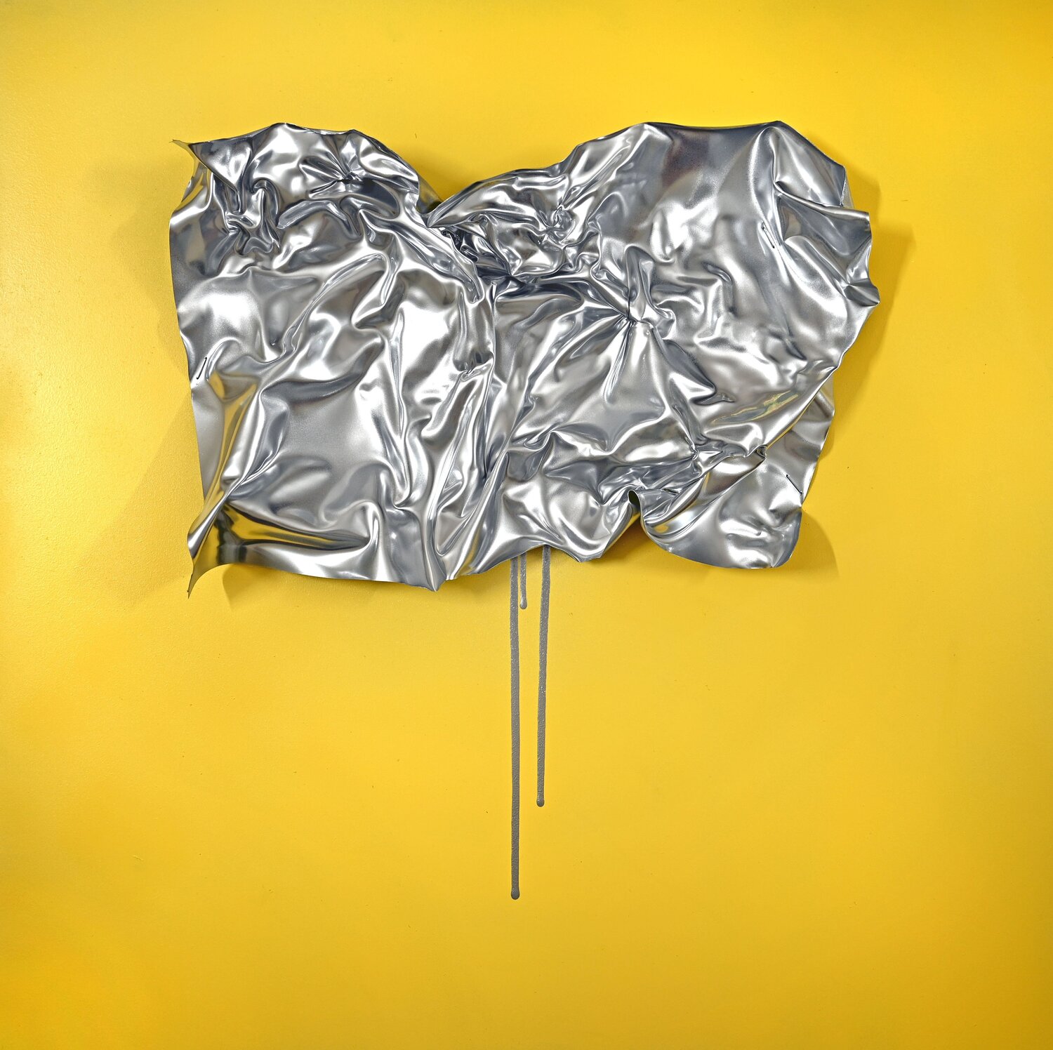 Chrome yolk Sumit Mehndiratta Sculpture for sale