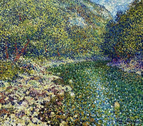 River of secrets by Andrey Chebotaru, Painting for Sale on Select