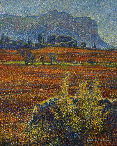 Summer in Provence by Andrey Chebotaru, Painting for Sale on Select