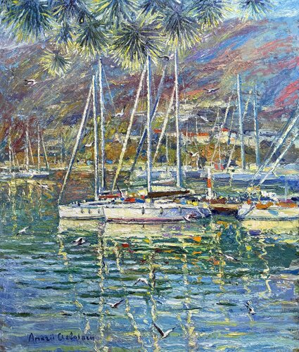 Breath of freedom by Andrey Chebotaru, Painting for Sale on Select