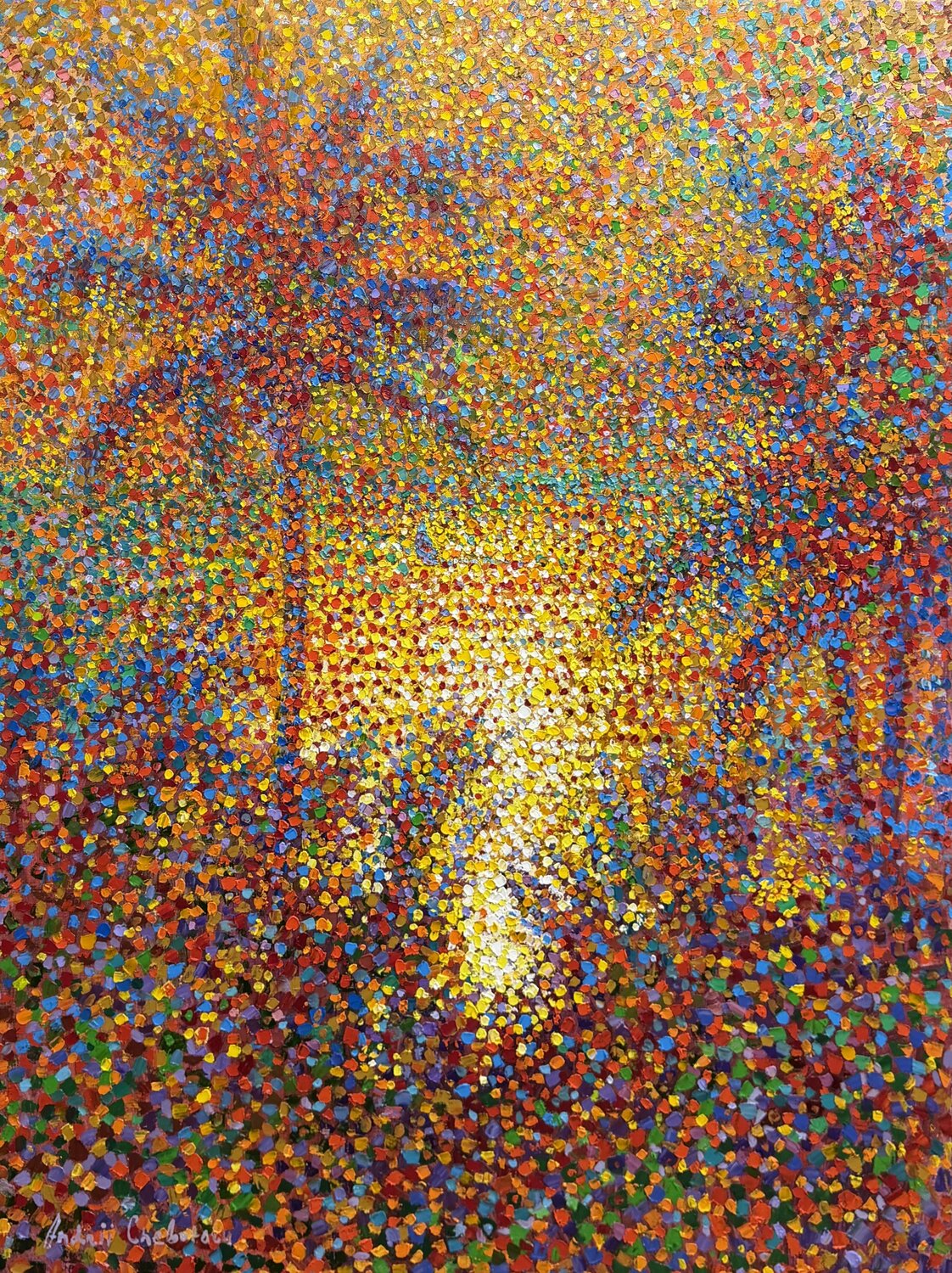 Radiance of Monaco Andrey Chebotaru Original painting for sale