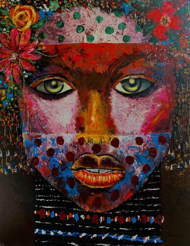 Serenity by Gabriel Jideonwor, Painting for Sale on Select