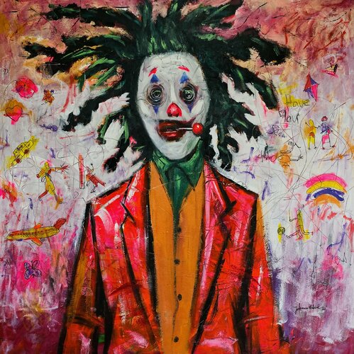 Childhood 1 by Gabriel Jideonwor, Painting for Sale on Select