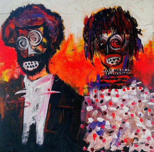 Indecisive by Gabriel Jideonwor, Painting for Sale on Select