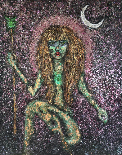 essen 69: the sorceress. by Jason Lincoln Jeffers, Painting for Sale on Select