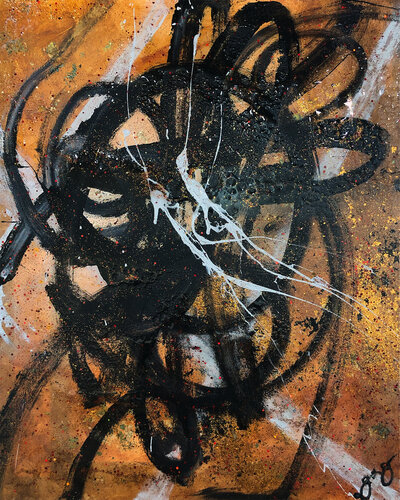 cypher 3 by Jason Lincoln Jeffers, Painting for Sale on Select