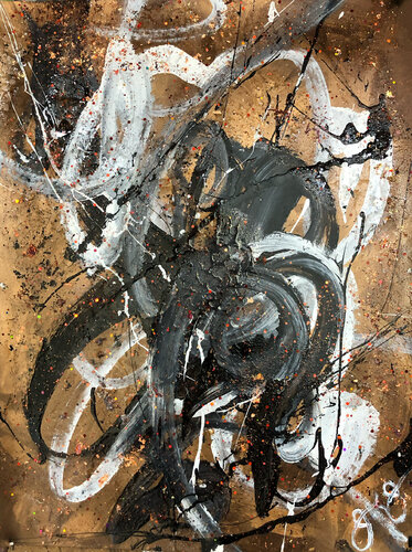 cypher 9 by Jason Lincoln Jeffers, Painting for Sale on Select