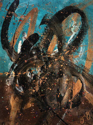 cypher 14 by Jason Lincoln Jeffers, Painting for Sale on Select