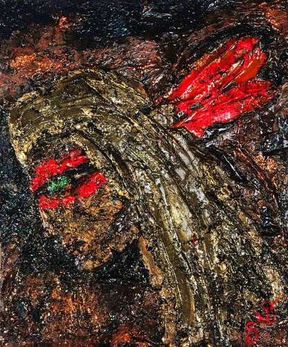 aeon 52: the shaman. by Jason Lincoln Jeffers, Painting for Sale on Select