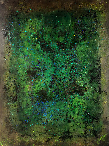 tranquility 3: portal to peace. by Jason Lincoln Jeffers, Painting for Sale on Select