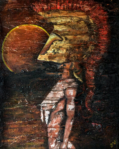 pallas athena 3: justice is here. by Jason Lincoln Jeffers, Painting for Sale on Select