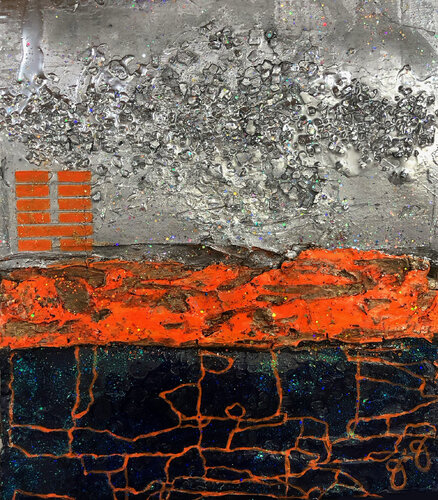 hexagram 7: discipline. by Jason Lincoln Jeffers, Painting for Sale on Select