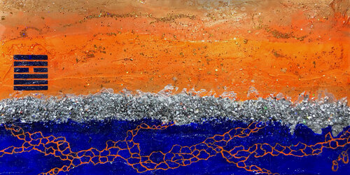 hexagram 9: restraint. by Jason Lincoln Jeffers, Painting for Sale on Select