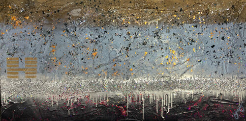 hexagram 15: moderation. by Jason Lincoln Jeffers, Painting for Sale on Select
