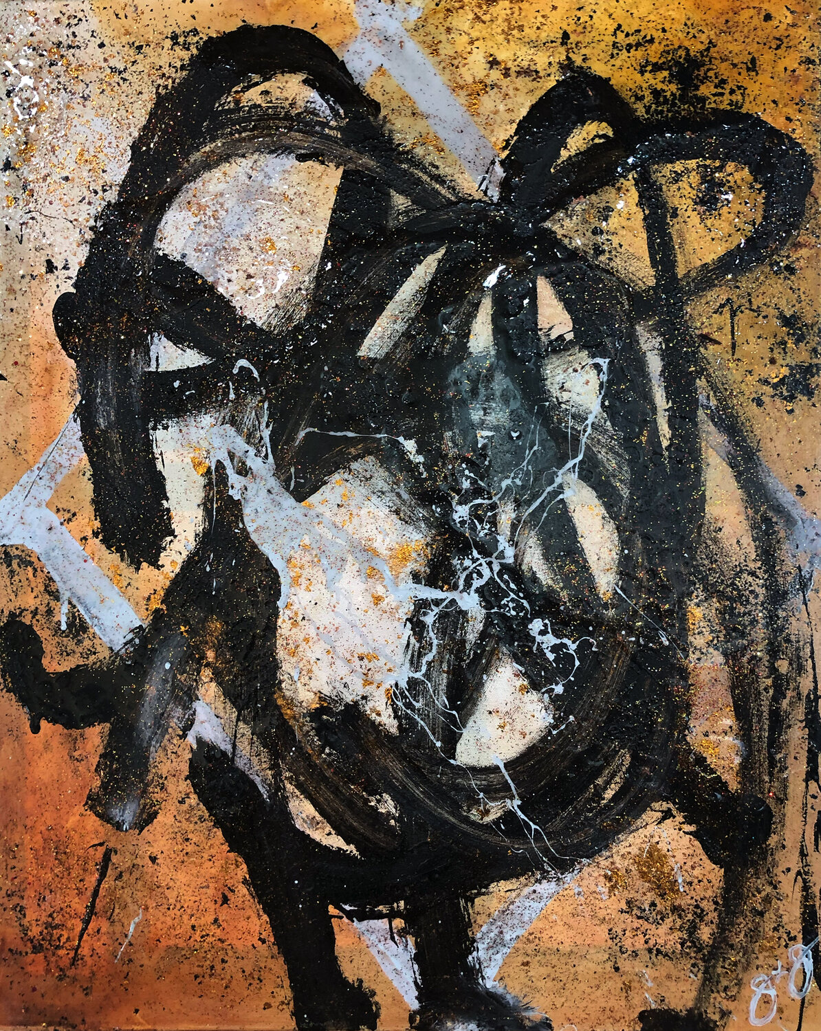 cypher 1 Jason Lincoln Jeffers Original painting for sale