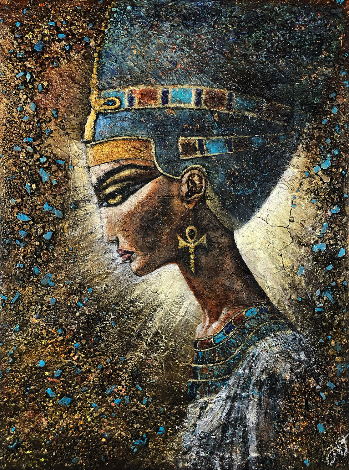 the co-regent Jason Lincoln Jeffers Original painting for sale