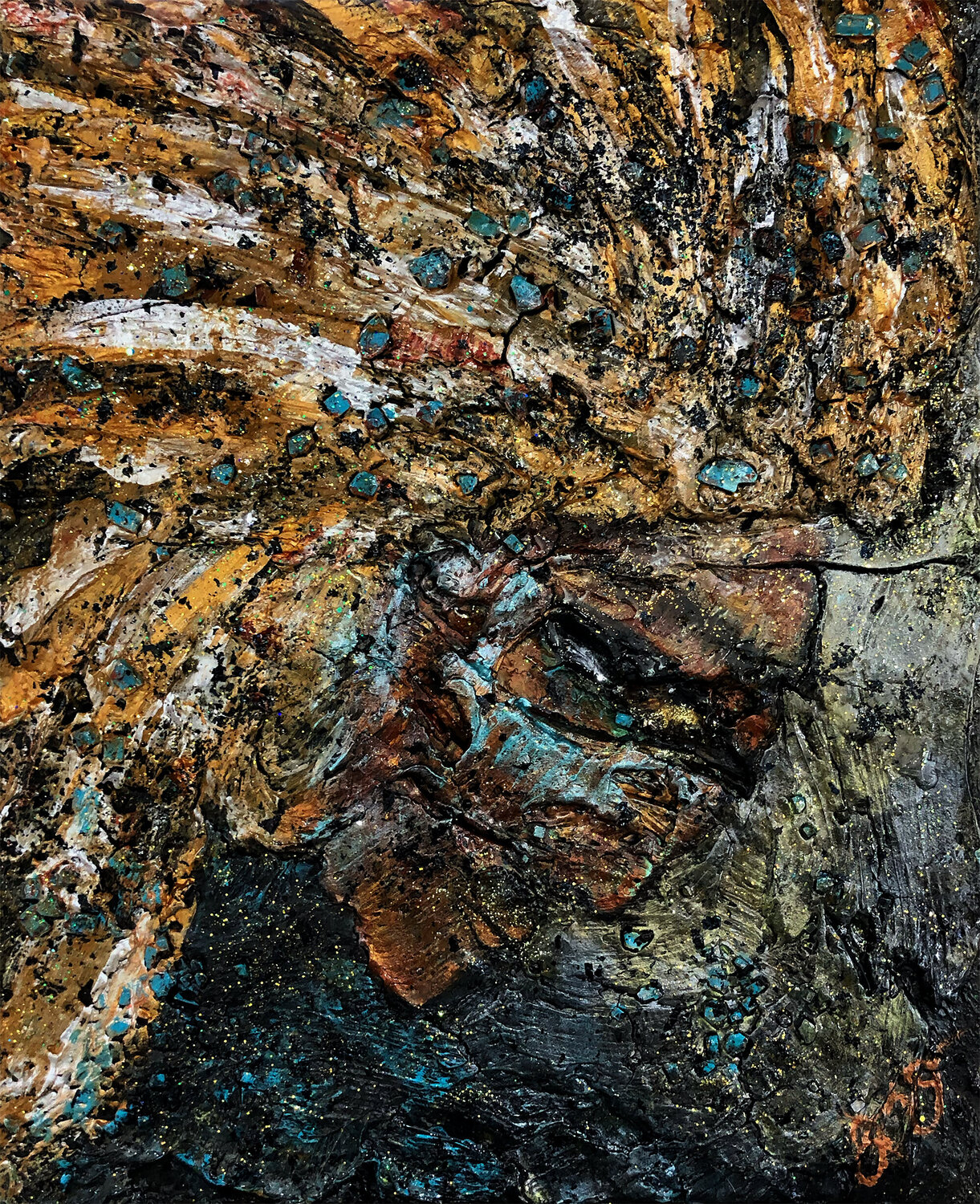 aeon 51: the shaman. Jason Lincoln Jeffers Original painting for sale