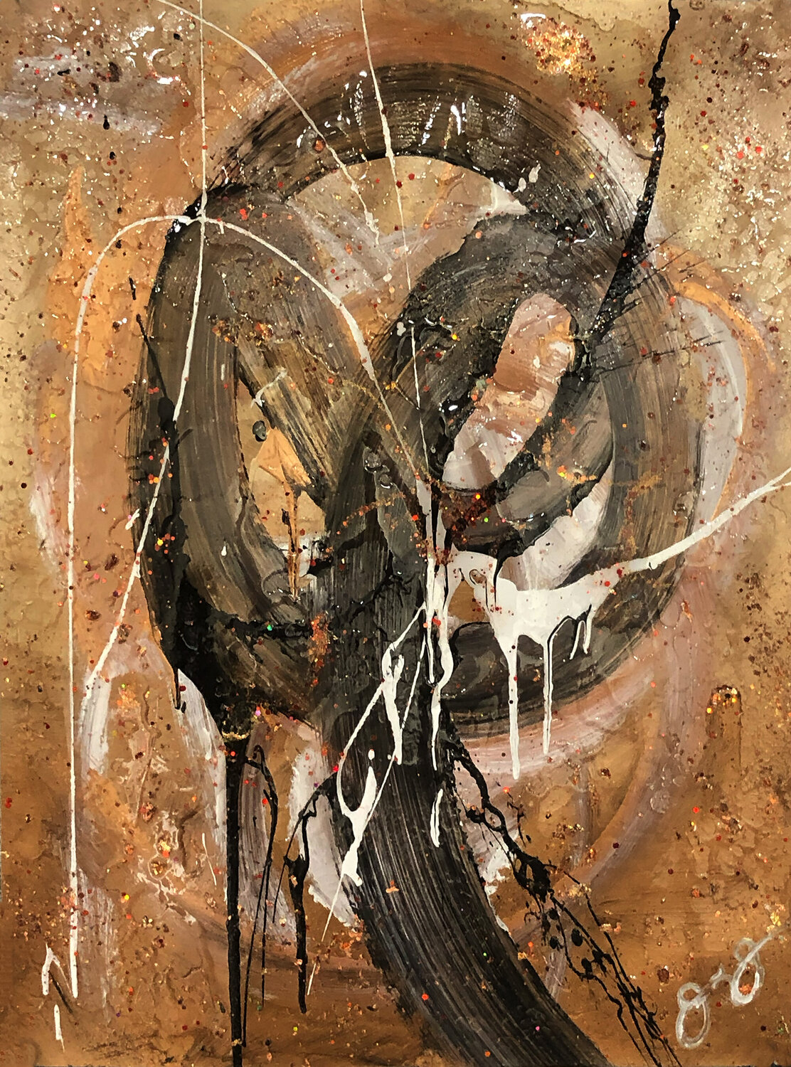 cypher 20 Jason Lincoln Jeffers Original painting for sale
