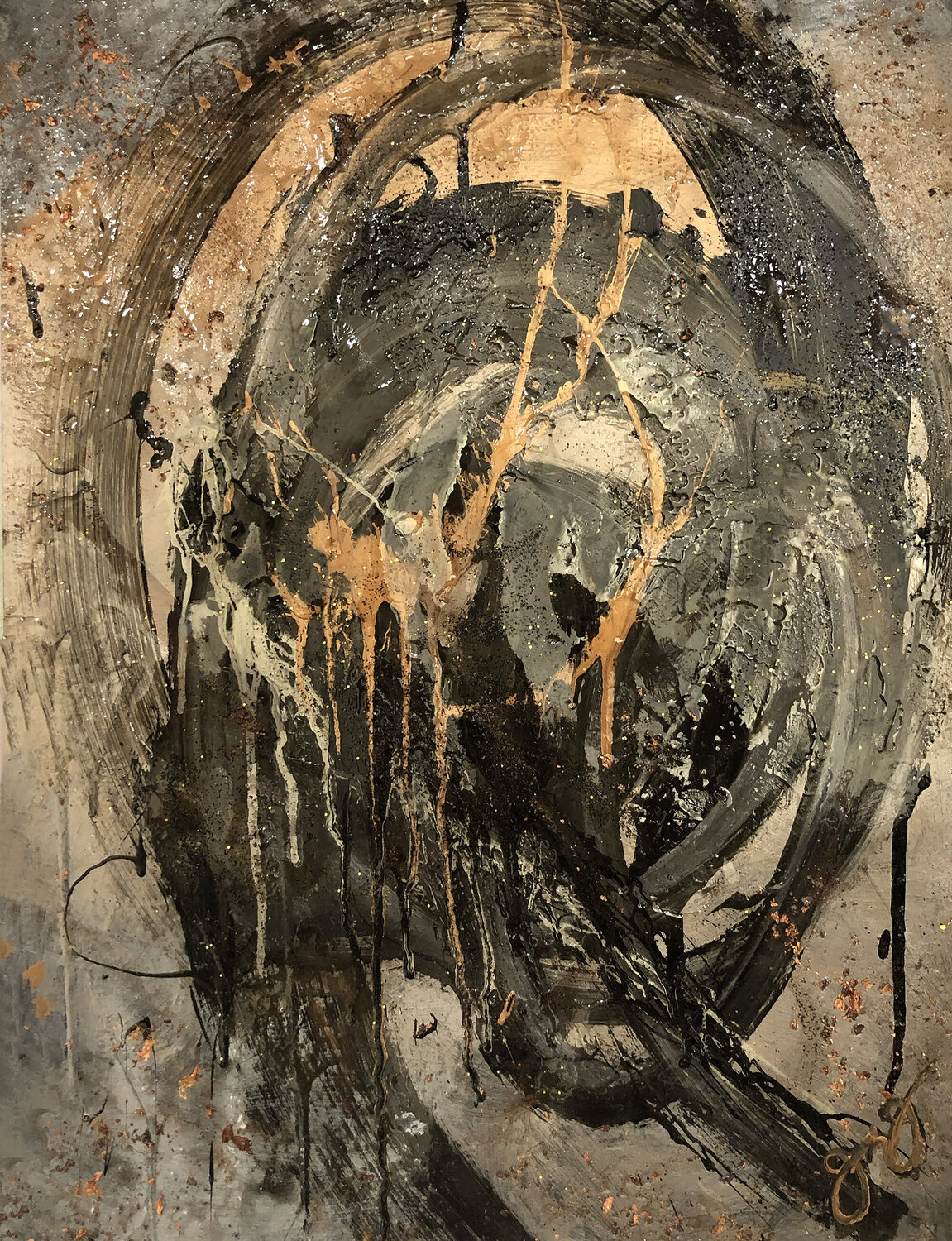cypher 24 Jason Lincoln Jeffers Original painting for sale