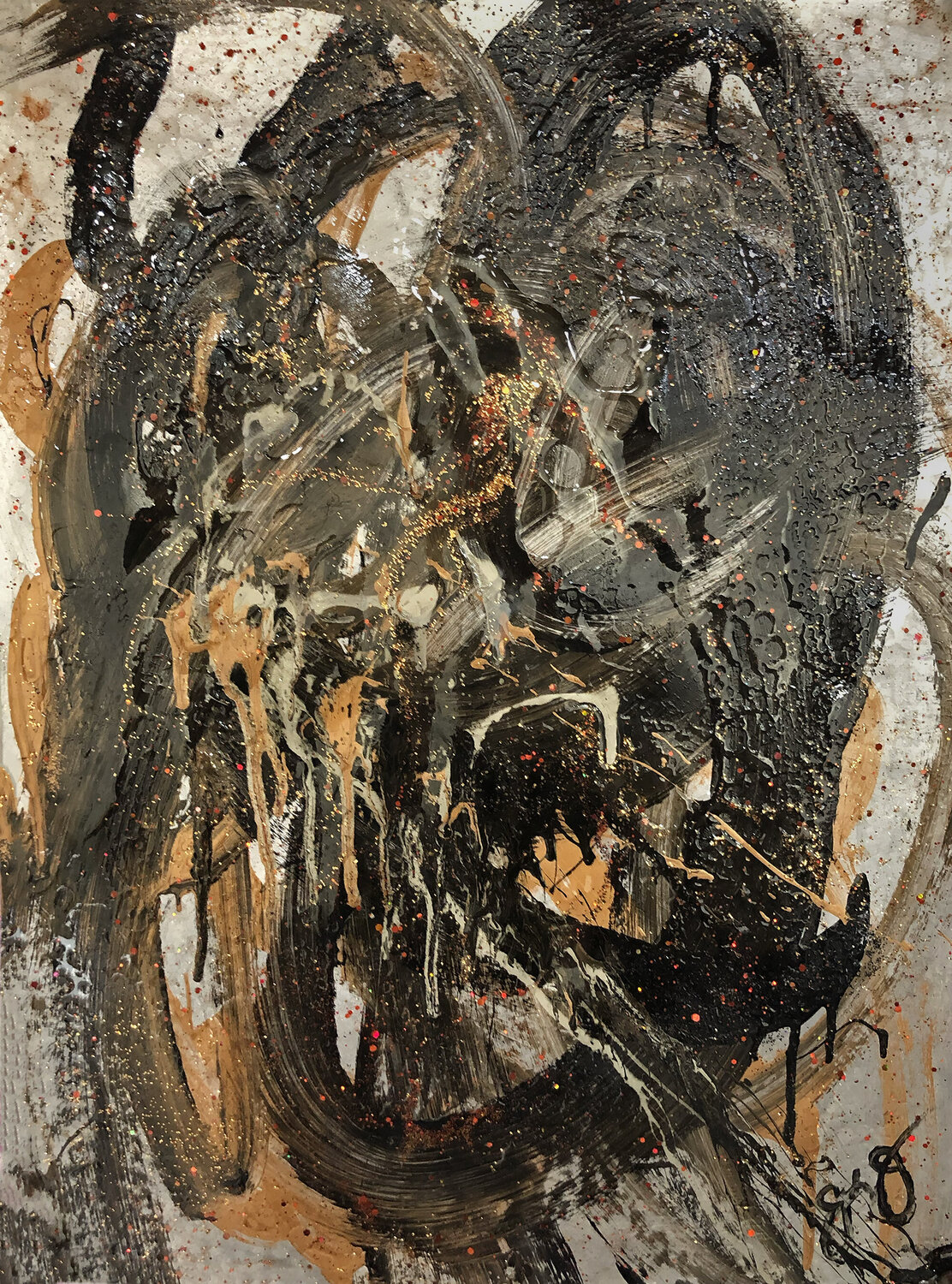 cypher 23 Jason Lincoln Jeffers Original painting for sale