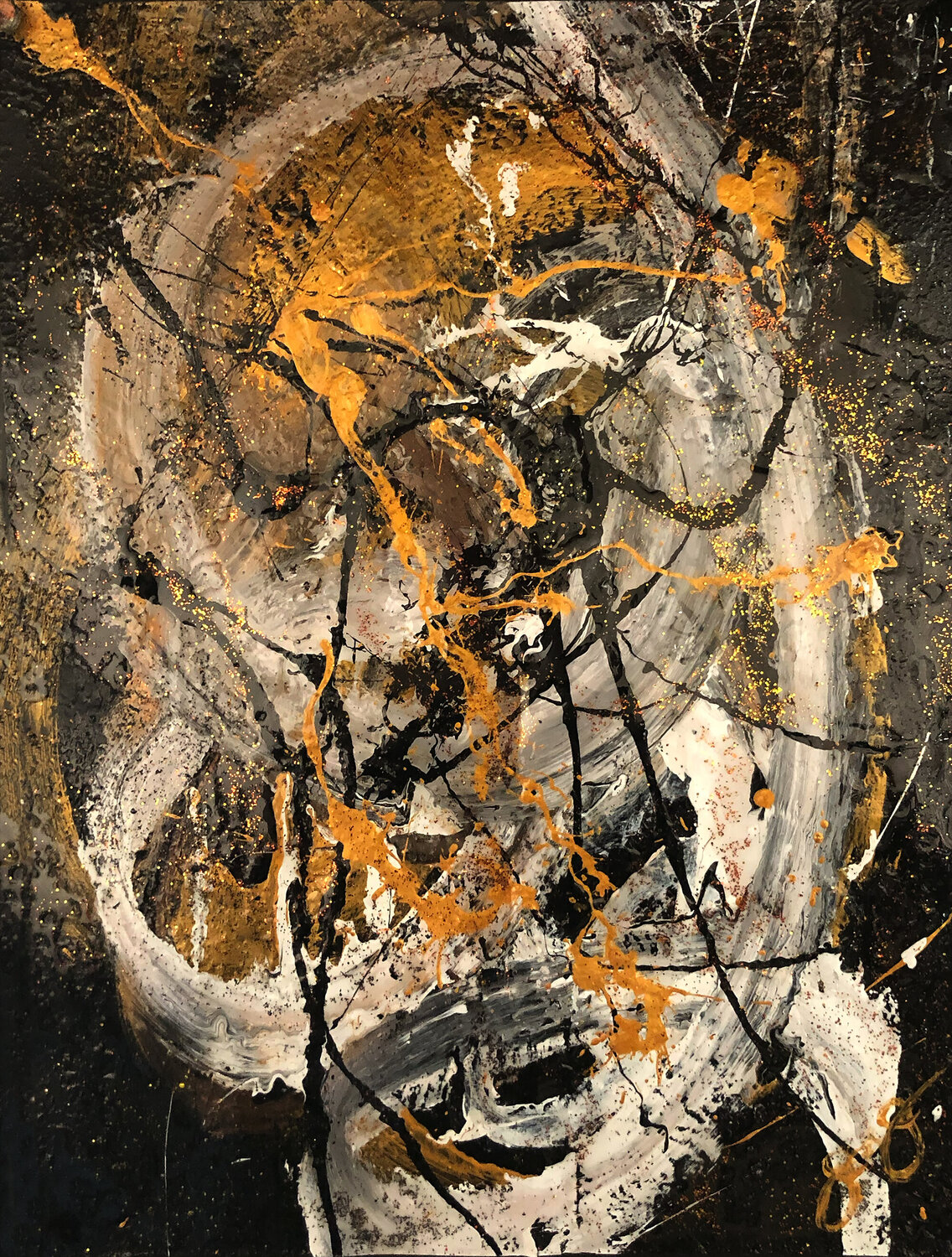 cypher 32 Jason Lincoln Jeffers Original painting for sale