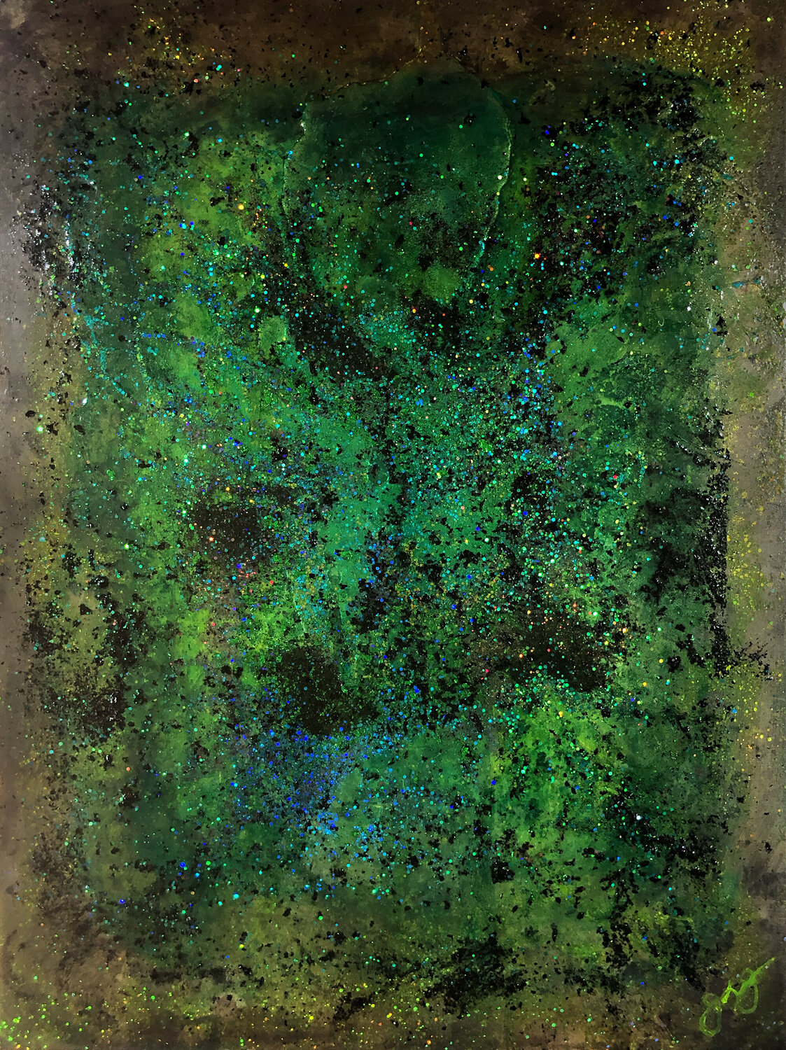 tranquility 3: portal to peace. Jason Lincoln Jeffers Original painting for sale