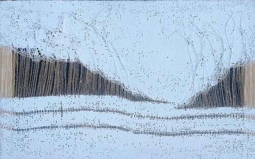 Visione invernale by Giustino Caposciutti, Painting for Sale on Select