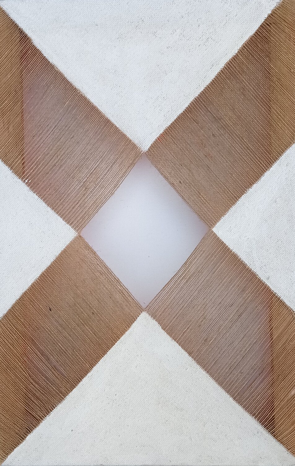 Fra tela e muro: "X" Giustino Caposciutti Original painting for sale