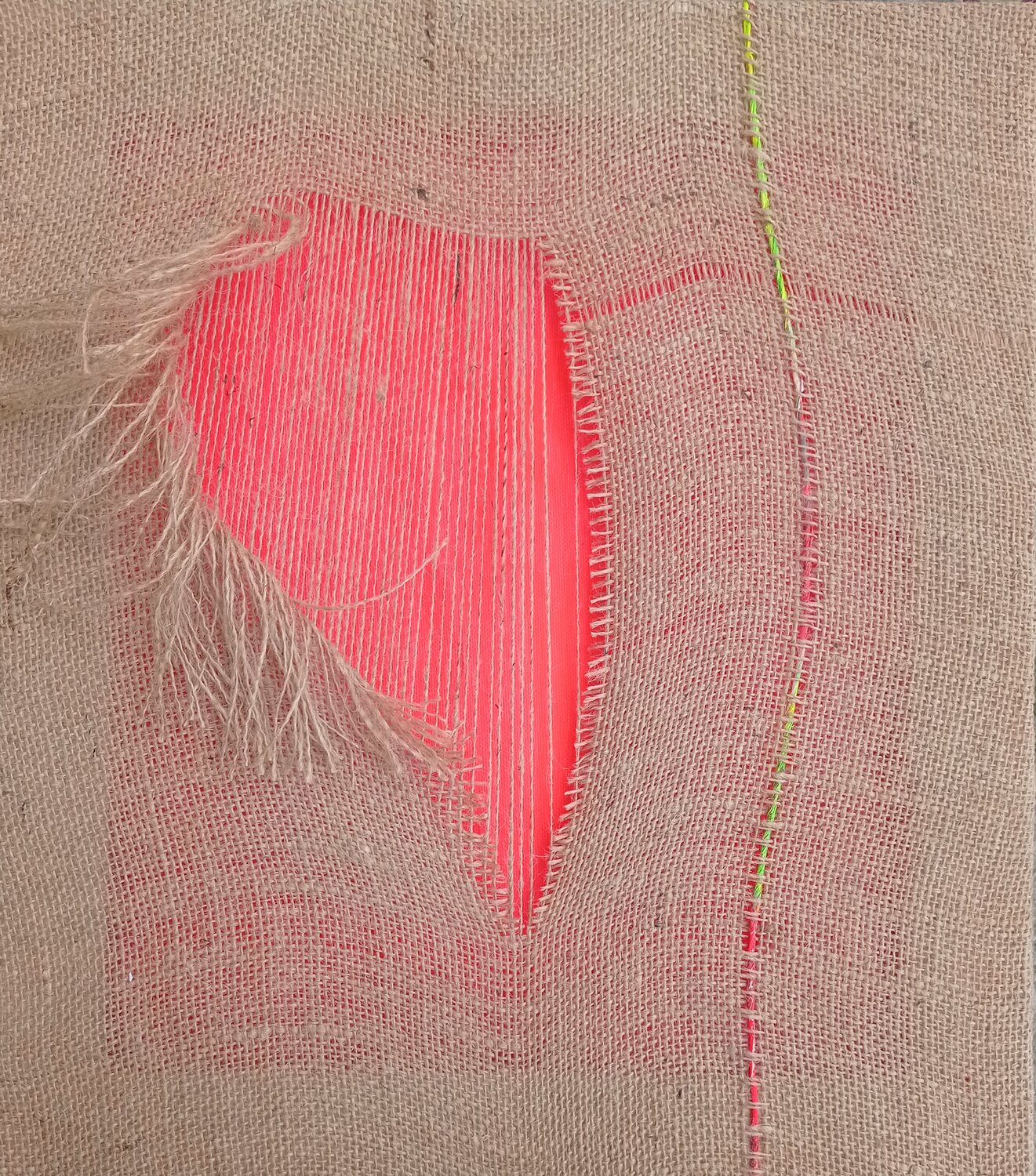 Open one's heart slowly Giustino Caposciutti Original painting for sale