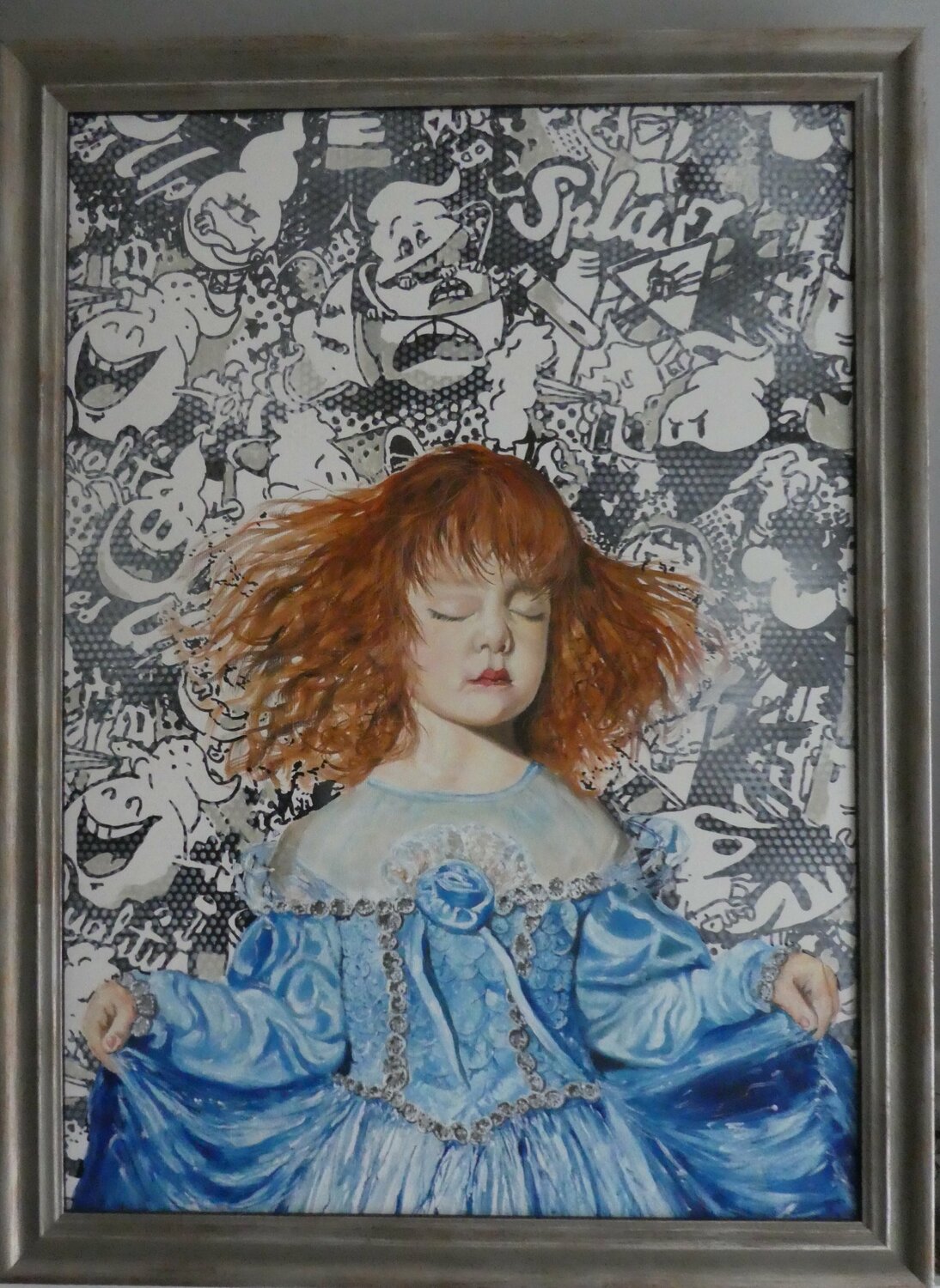 Einmal Prinzessin Thomas Johannsmeier Original painting for sale
