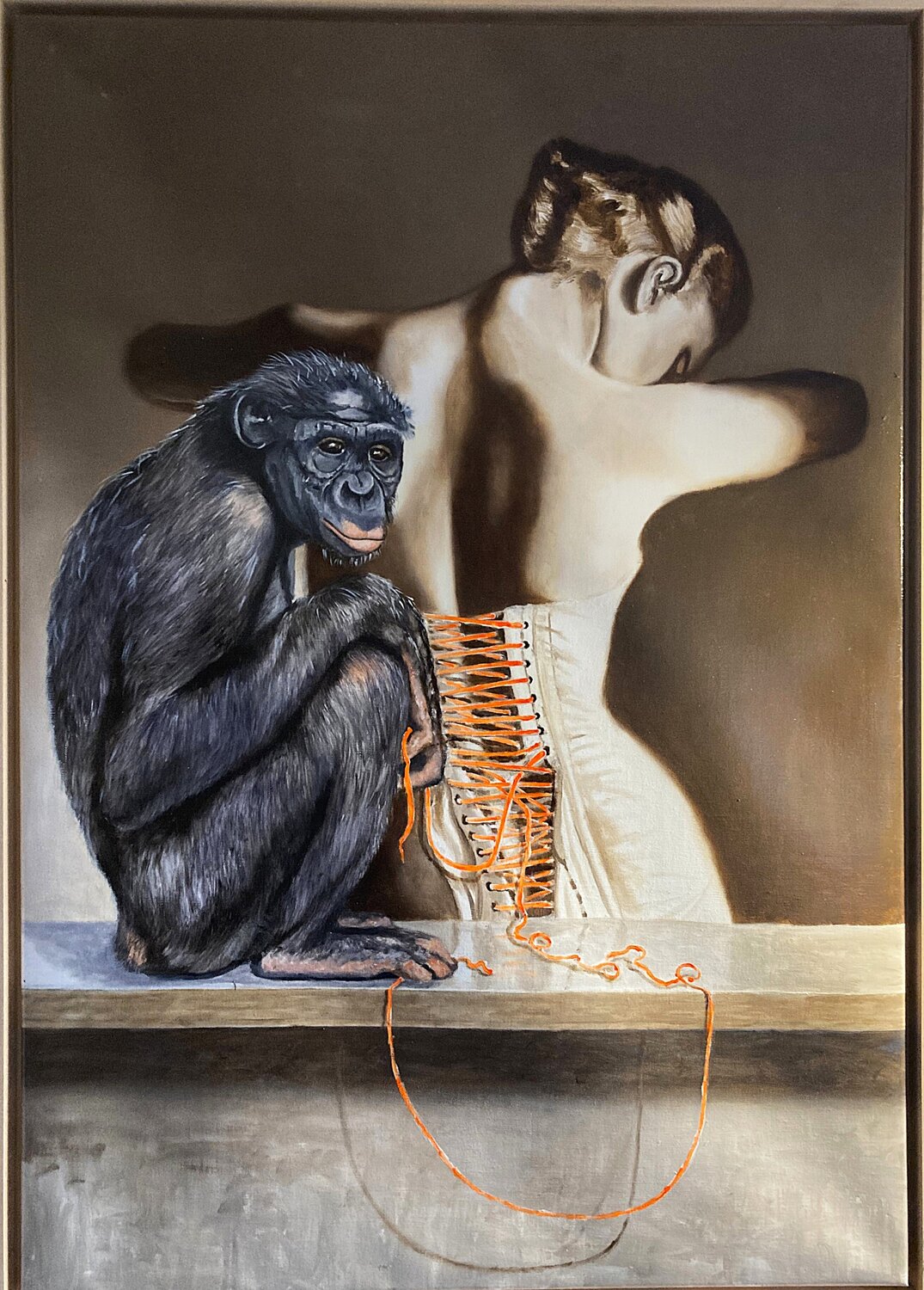 Geht doch ! Thomas Johannsmeier Original painting for sale