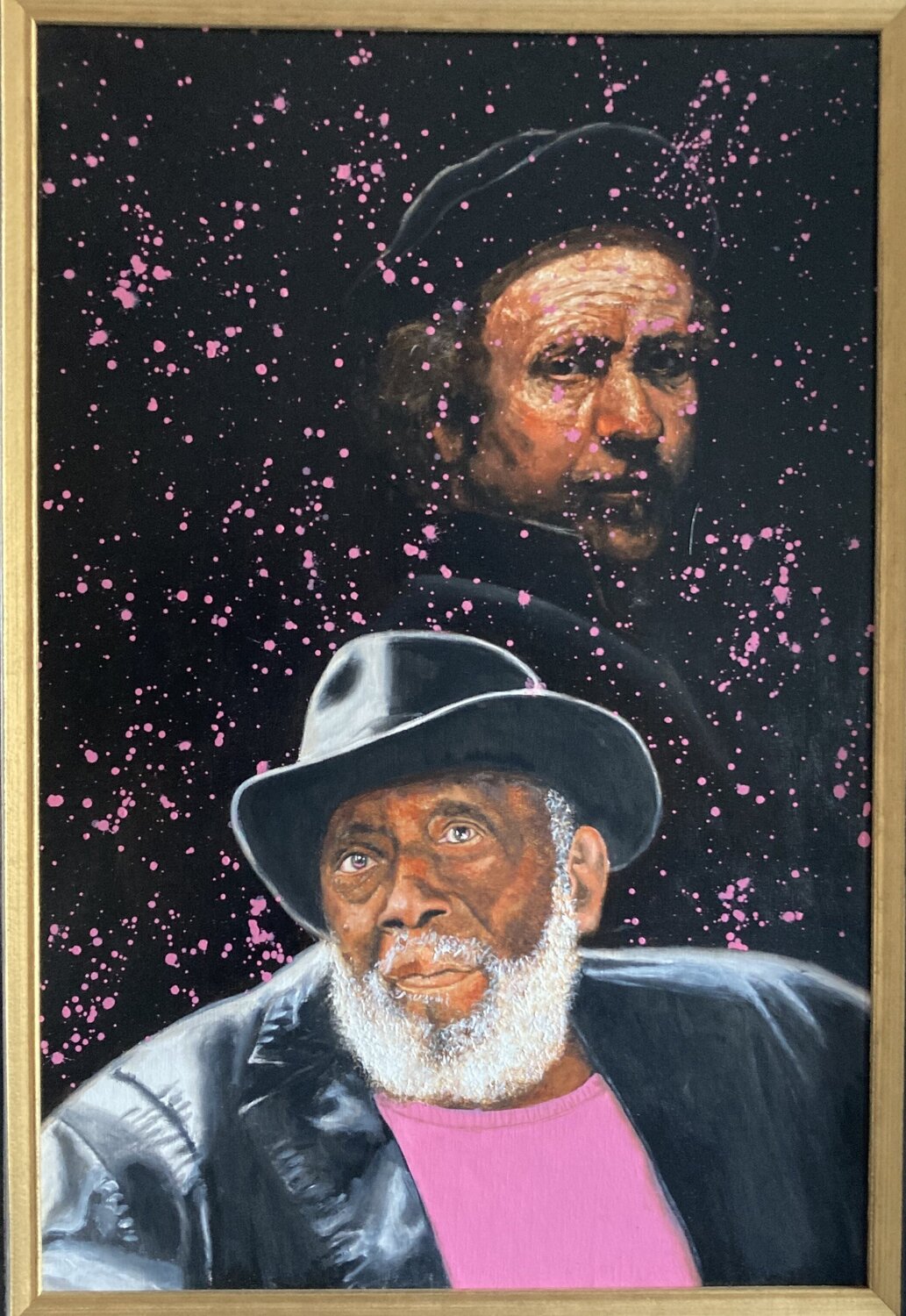 Think Pink Thomas Johannsmeier Original painting for sale