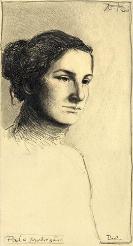 Paula Modersohn-Becker by Andreas Noßmann, Drawing for Sale on Select