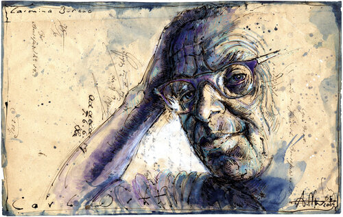 Carl Orff - Carmina Burana by Andreas Noßmann, Drawing for Sale on Select