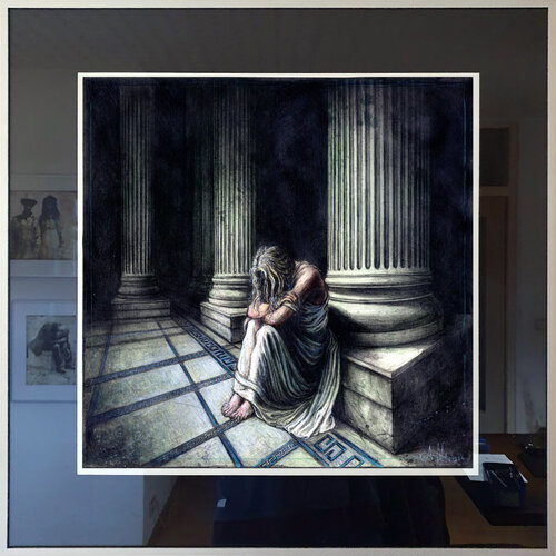 Psyche by Andreas Noßmann, Drawing for Sale on Select
